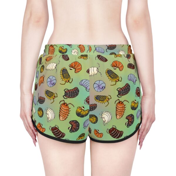 Isopods Women's Relaxed Shorts (Green) - Image 8