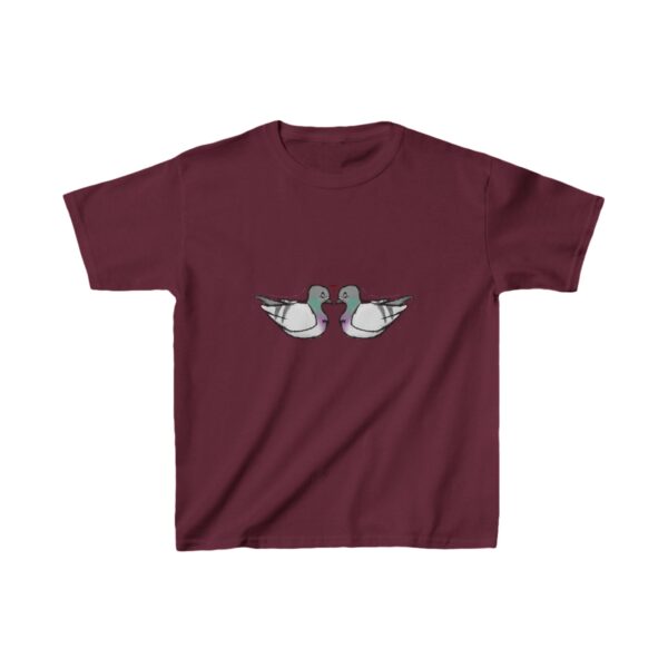 Love Doves Kids Heavy Cotton™ Tee (Bordeaux) - Image 31