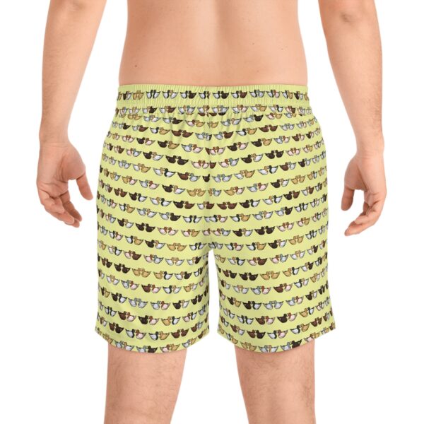 Love Doves Swim Shorts (Yellow) - Image 8