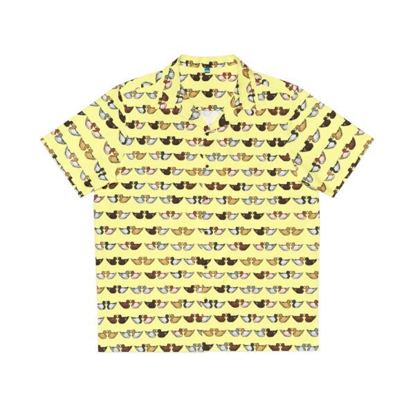 Love Doves Hawaiian Shirt (Yellow) - Image 8