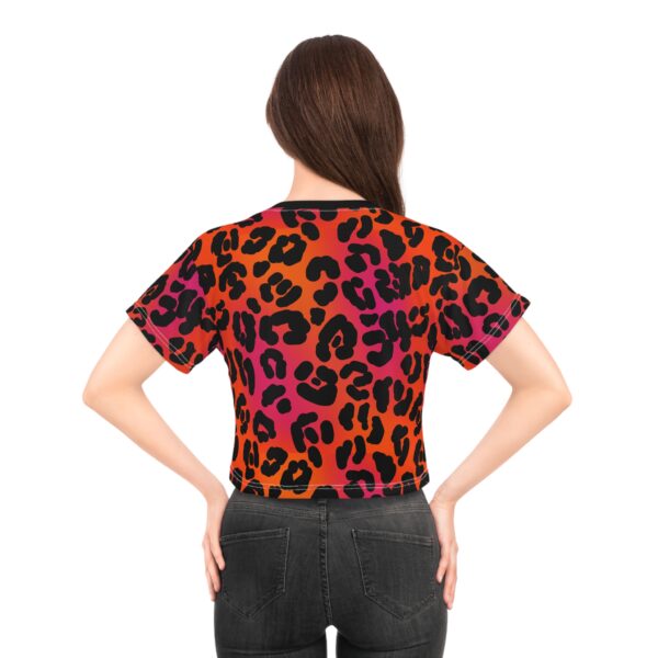 Neon Leopard Crop Top - Image 4