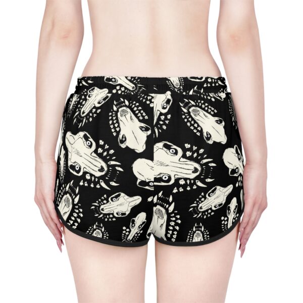 Bite Pattern Women's Relaxed Shorts - Image 8