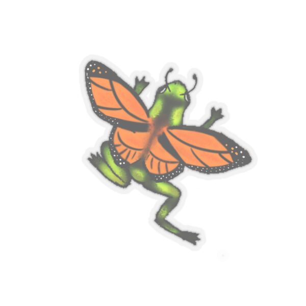 Fairy Frog Sticker (Green) - Image 7