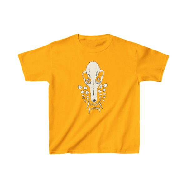 Bite Pattern Kids Heavy Cotton™ Tee (Fox) - Image 15