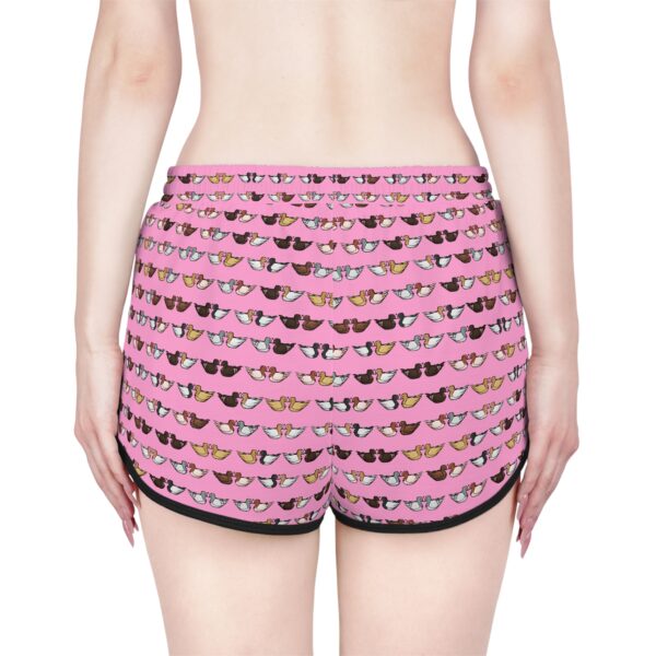 Love Doves Women's Relaxed Shorts (Pink) - Image 8