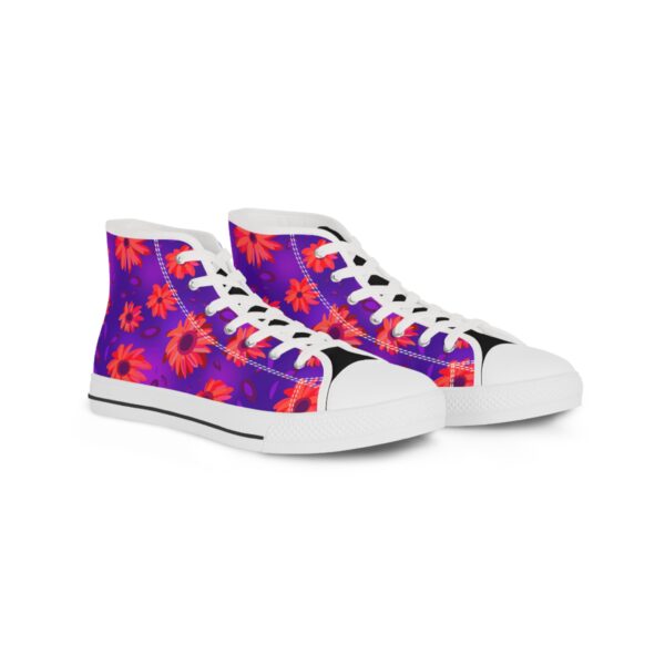 Black Light Sunflower Sneakers