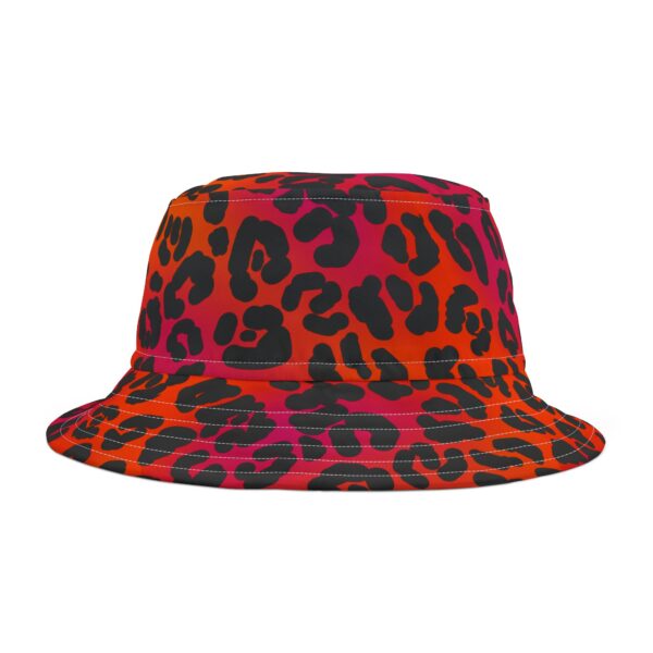 Neon Leopard Bucket Hat - Image 2