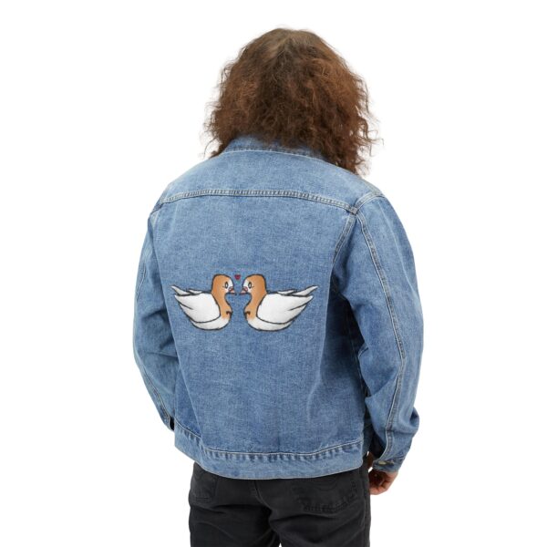 Love Doves Denim Jacket (Yellow Birmingham) - Image 4