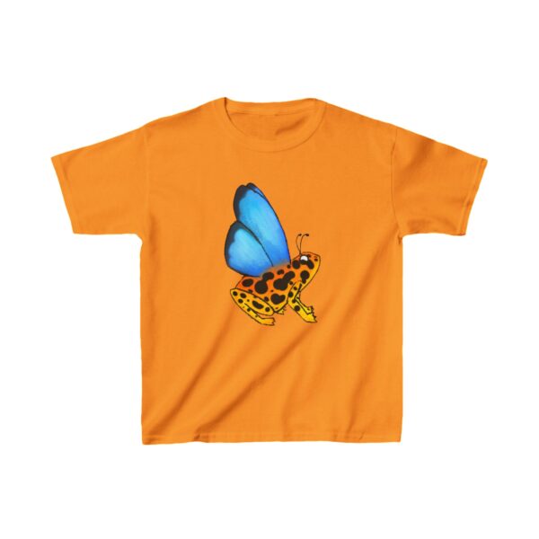 Fairy Frog Kids Heavy Cotton™ Tee (Orange) - Image 19