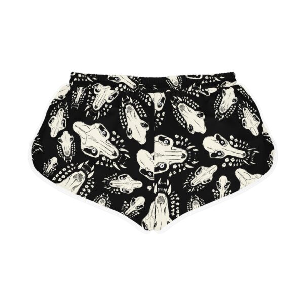 Bite Pattern Women's Relaxed Shorts - Image 2