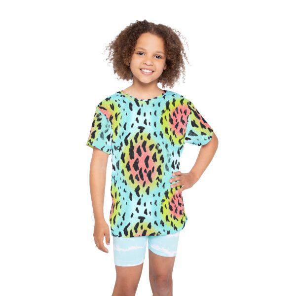 Trout Skin Kids Sports Jersey (Rainbow)