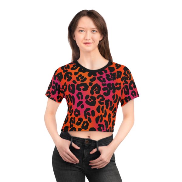 Neon Leopard Crop Top - Image 7