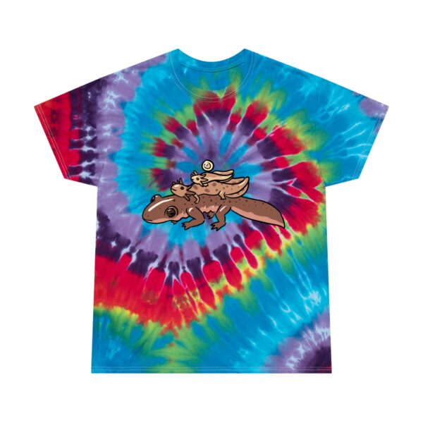 Salamander Life Cycle Tie-Dye Tee (Brown) - Image 5