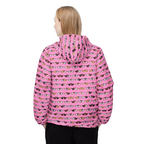 Love Doves Windbreaker Jacket (Pink) - Image 4