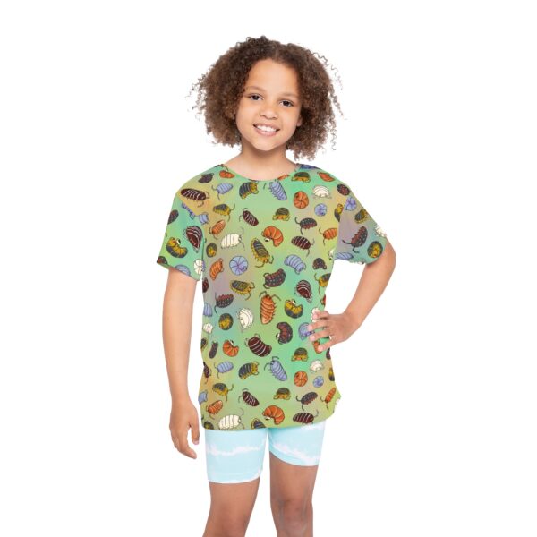 Isopods Kids Sports Jersey (Green)