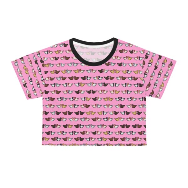 Love Doves Crop Top (Pink)