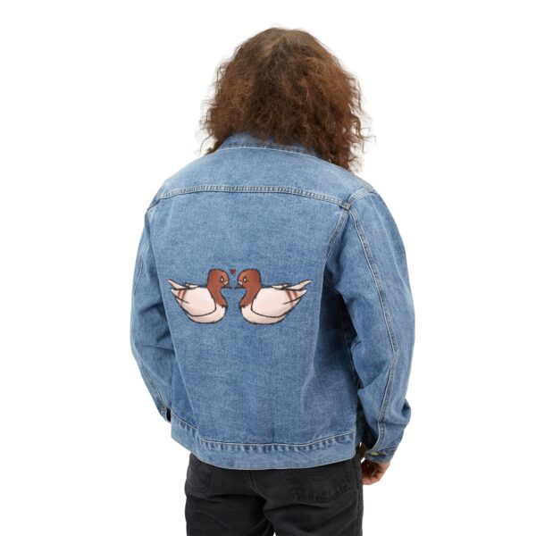 Love Doves Denim Jacket (Silver Birmingham) - Image 4