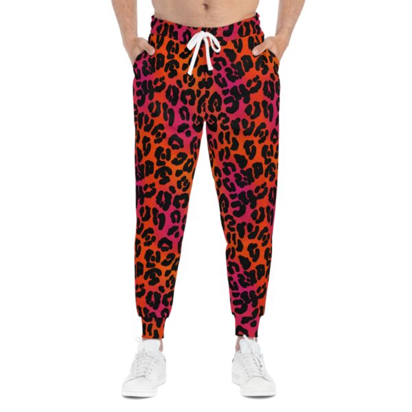 Neon Leopard Joggers - Image 3