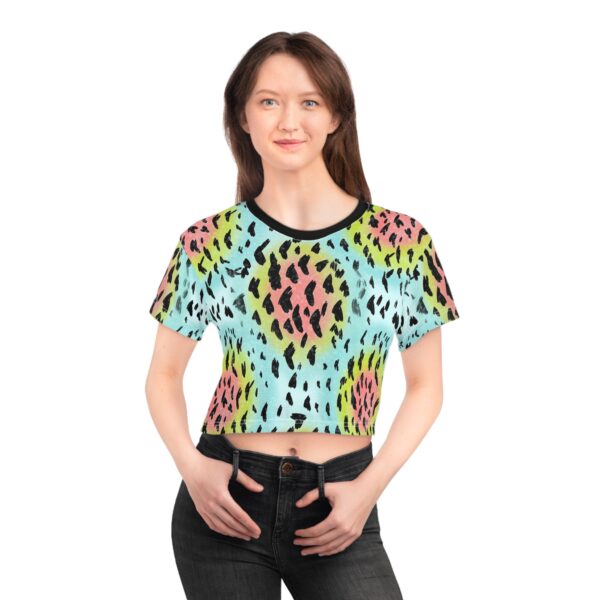 Trout Skin Crop Top (Rainbow) - Image 3