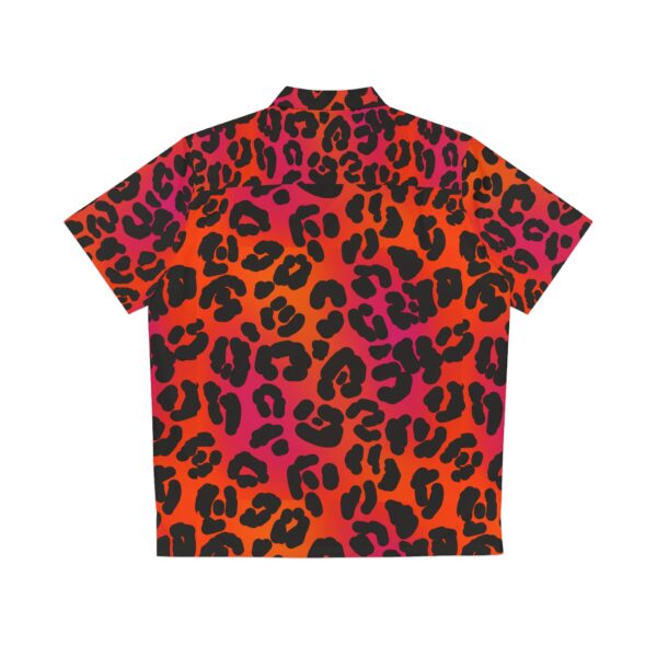 Neon Leopard Hawaiian Shirt - Image 6