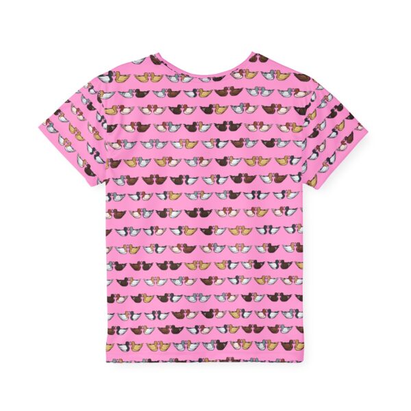 Love Doves Kids Sports Jersey (Pink) - Image 3