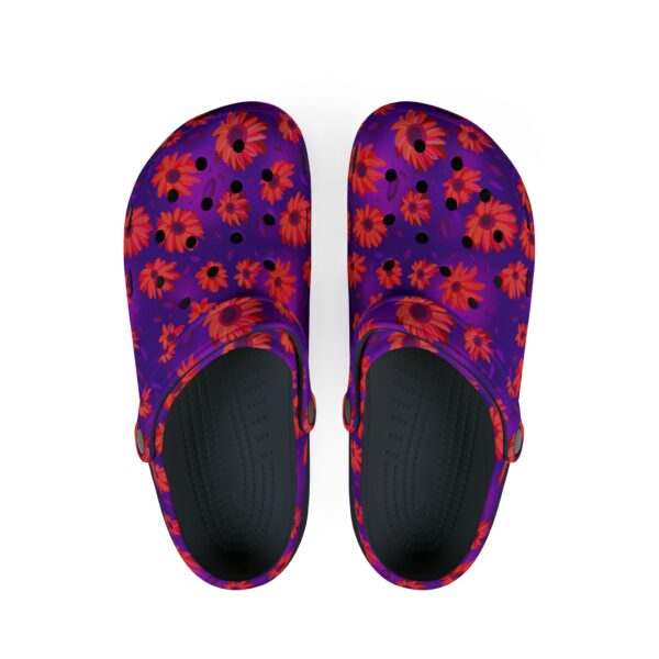 Black Light Sunflower Foam Shoes - Image 6