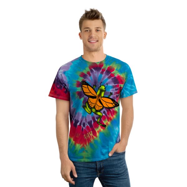 Fairy Frog Tie-Dye Tee (Green) - Image 7