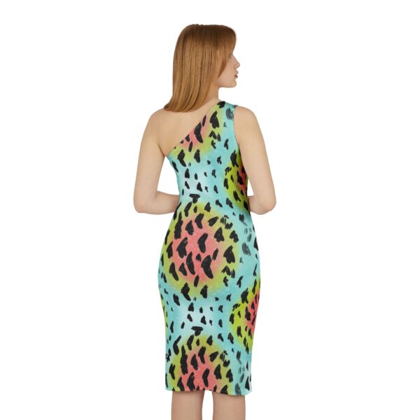 Trout Skin Shoulder Dress (Rainbow) - Image 4