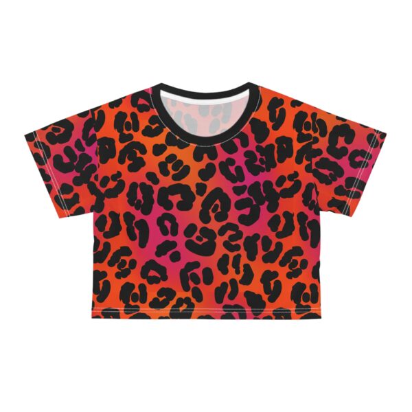 Neon Leopard Crop Top