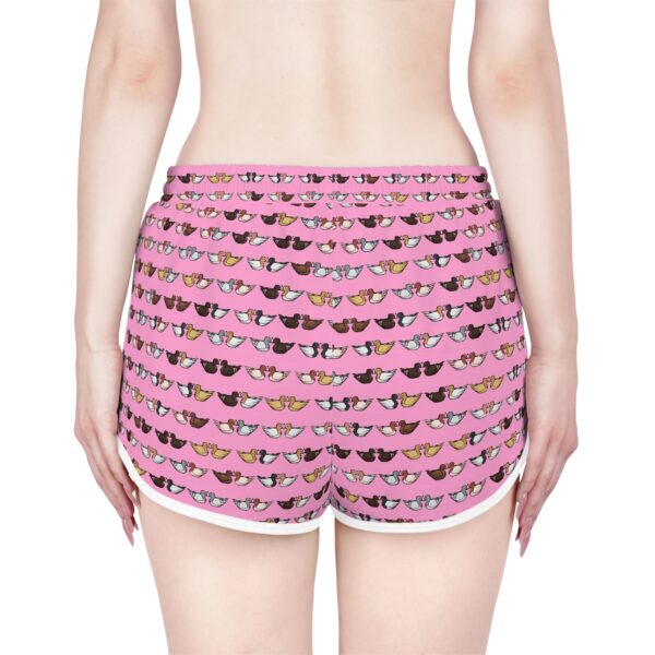 Love Doves Women's Relaxed Shorts (Pink) - Image 4