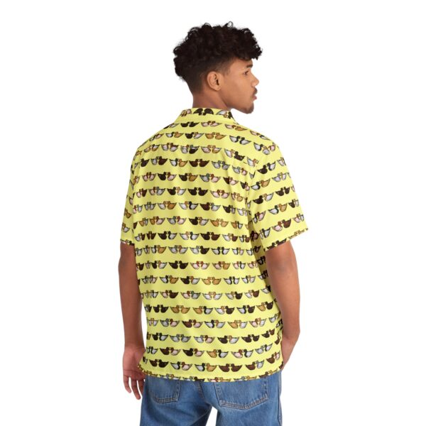 Love Doves Hawaiian Shirt (Yellow) - Image 4