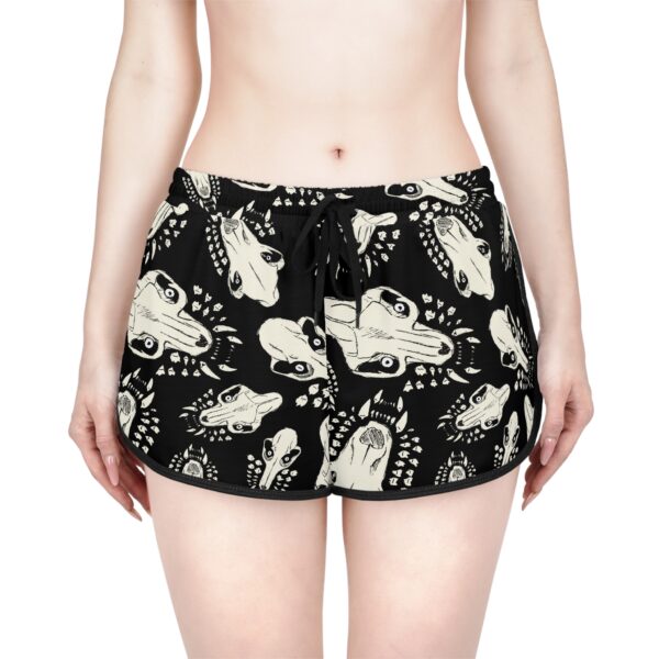 Bite Pattern Women's Relaxed Shorts - Image 7