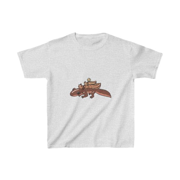 Salamander Life Cycle Kids Heavy Cotton™ Tee (Brown) - Image 11