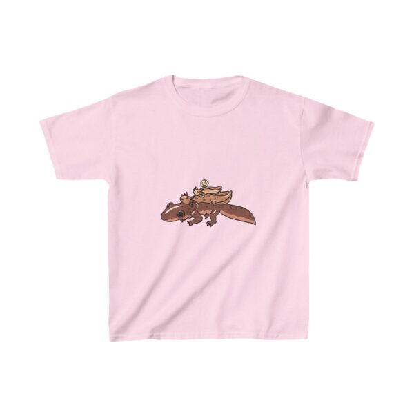 Salamander Life Cycle Kids Heavy Cotton™ Tee (Brown) - Image 37