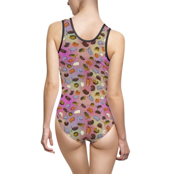 Isopods One-Piece Swimsuit (Red) - Image 10