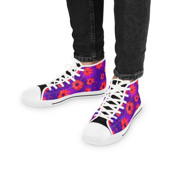 Black Light Sunflower Sneakers - Image 8