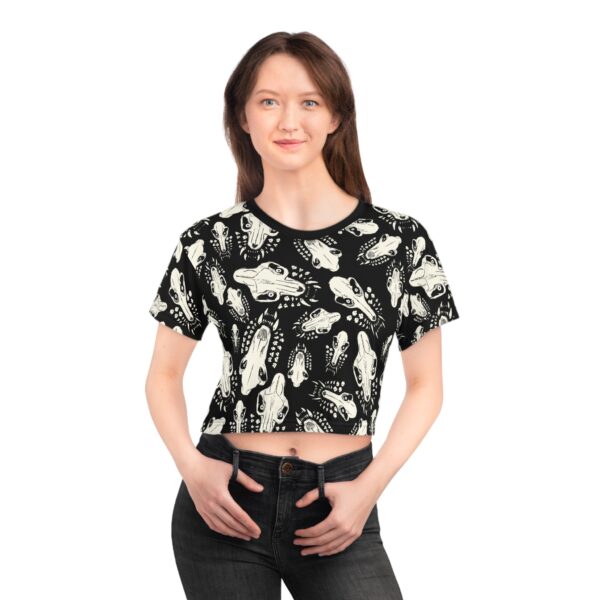 Bite Pattern Crop Top - Image 7