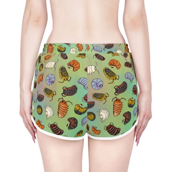 Isopods Women's Relaxed Shorts (Green) - Image 4