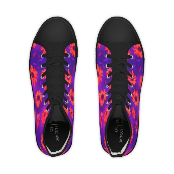 Black Light Sunflower Sneakers - Image 10