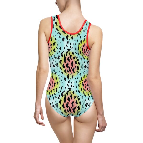 Trout Skin One-Piece Swimsuit (Rainbow) - Image 6