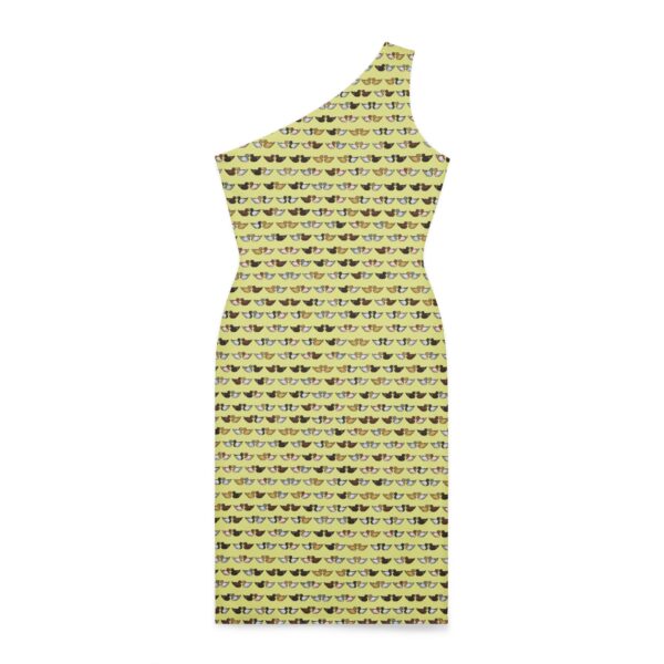 Love Doves Shoulder Dress (Yellow) - Image 2