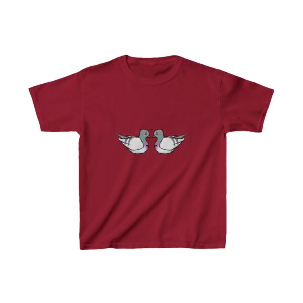 Love Doves Kids Heavy Cotton™ Tee (Bordeaux) - Image 39