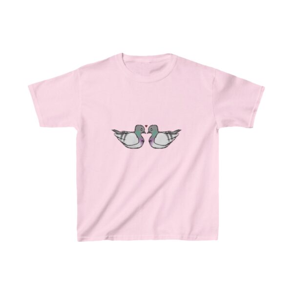 Love Doves Kids Heavy Cotton™ Tee (Bordeaux) - Image 9