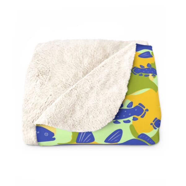 Ancient Things Sherpa Fleece Blanket - Image 3