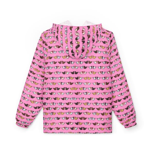 Love Doves Windbreaker Jacket (Pink) - Image 2