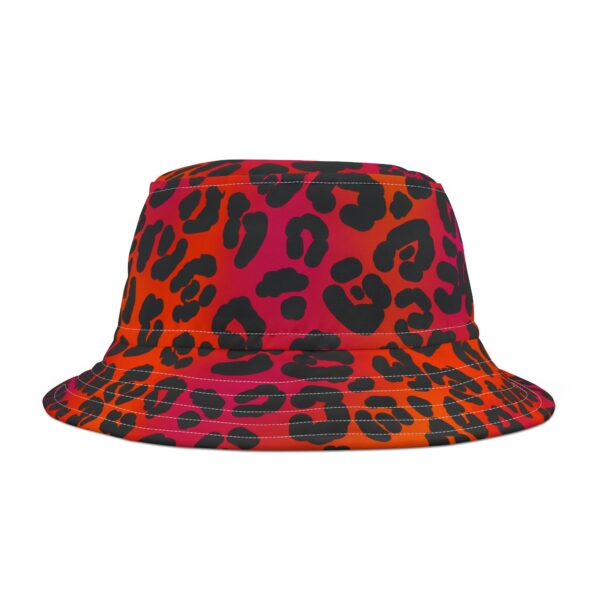 Neon Leopard Bucket Hat - Image 4