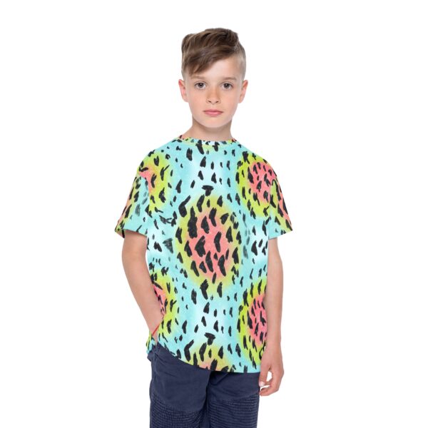 Trout Skin Kids Sports Jersey (Rainbow) - Image 4