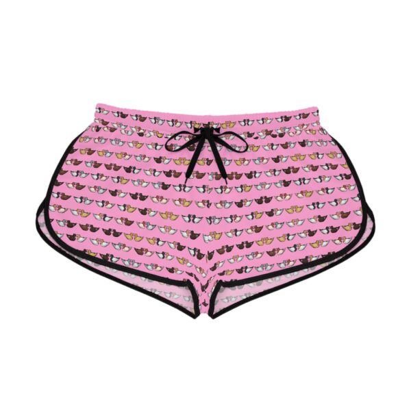 Love Doves Women's Relaxed Shorts (Pink) - Image 5