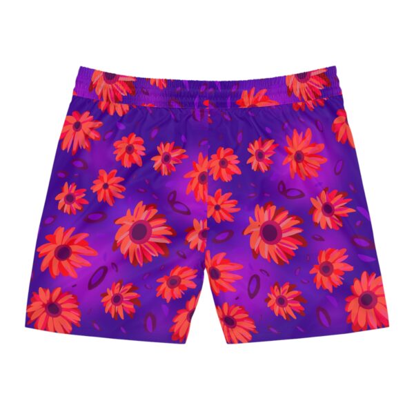 Black Light Sunflowers Swim Shorts - Image 6