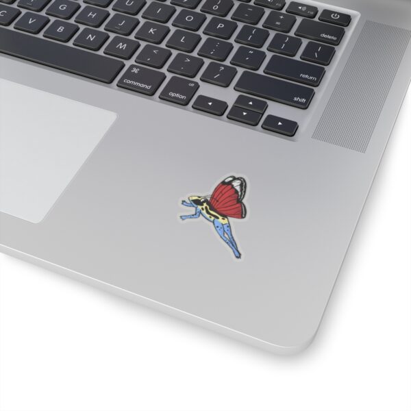 Fairy Frog Sticker (Blue) - Image 2